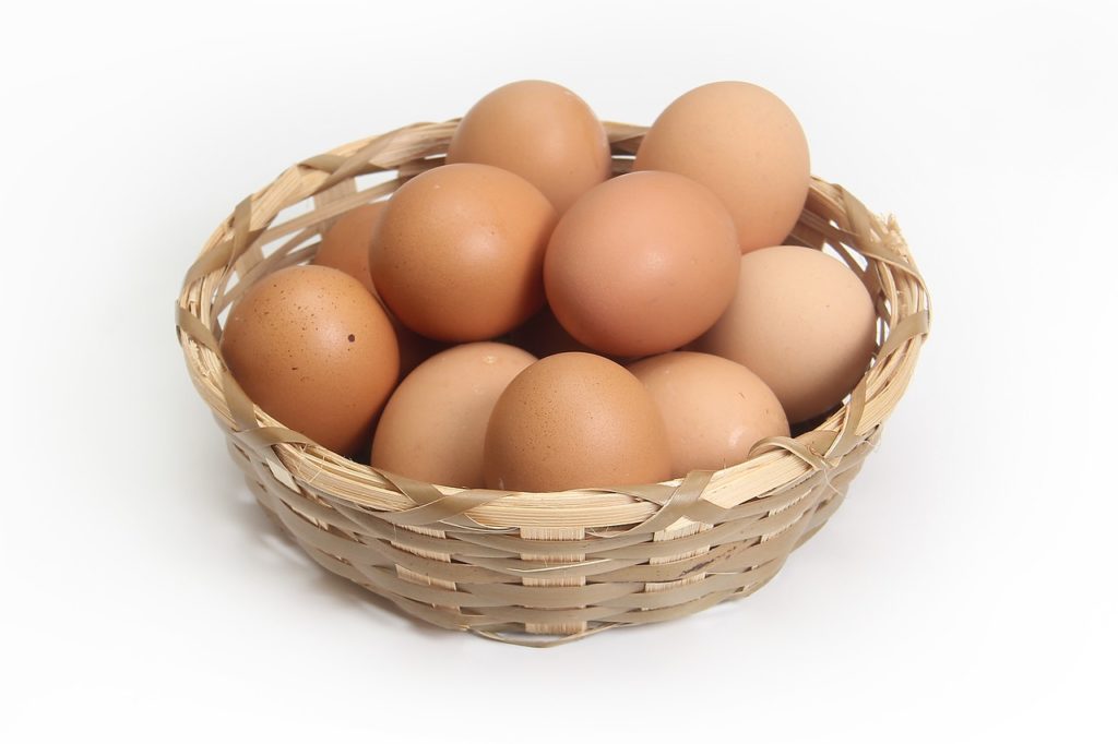 Eggs are one of the best foods for weight loss because of there high satiety level