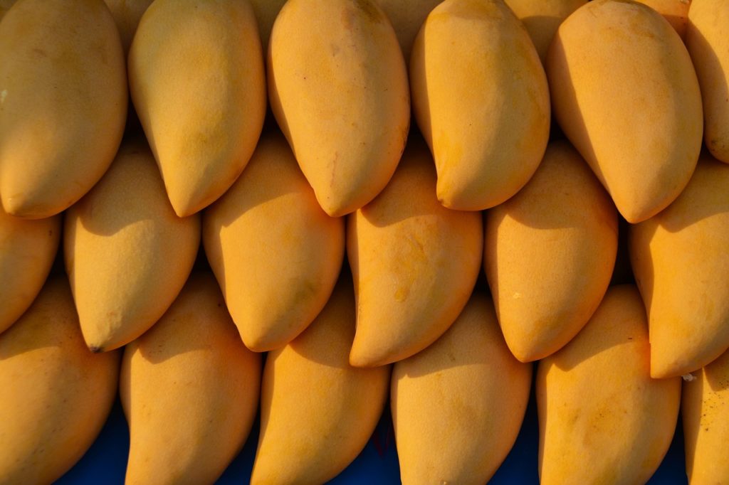 mangoes are one of the best low-calorie fruits and great tasting too