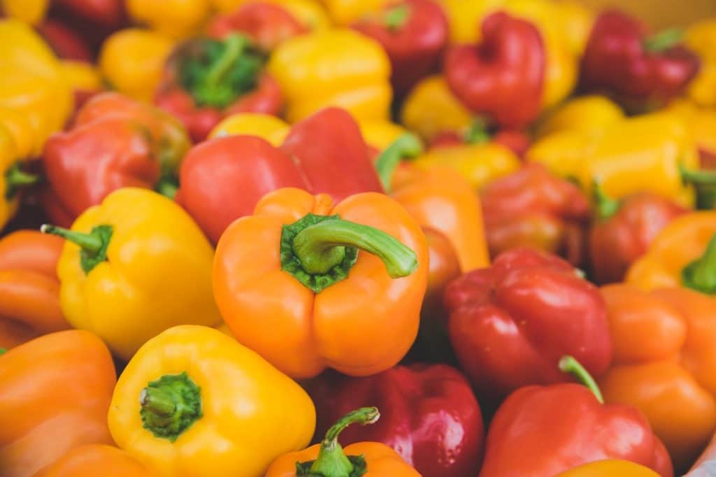 bell peppers are a must add to your weight loss grocery list