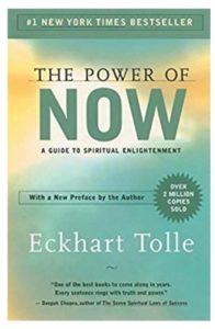 The power of now is a great book to learn how to stay present