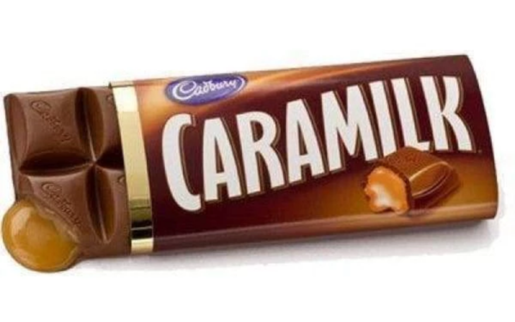 Caramilk is one of the best tasting low-calorie chocolate bars you can have