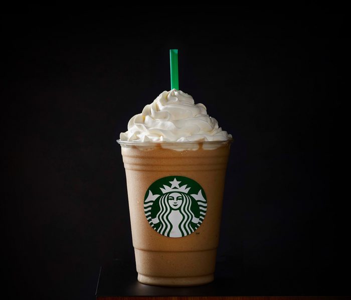 The Caffè Vanilla Frappuccino® is one of the high in calorie Starbucks drinks